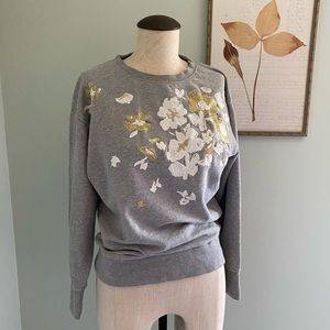 J. Crew Embroidered Sweatshirt